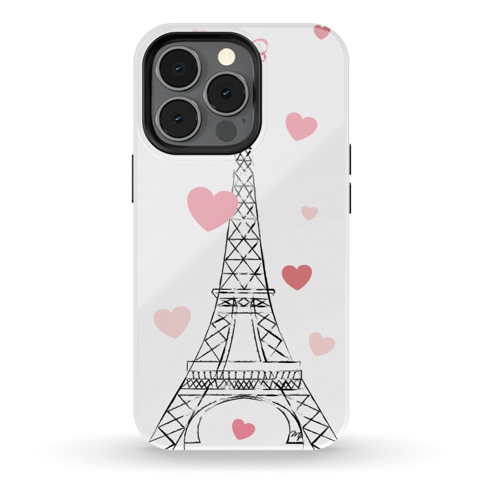 iPhone 13 pro StrongFit Paris Love by Martina