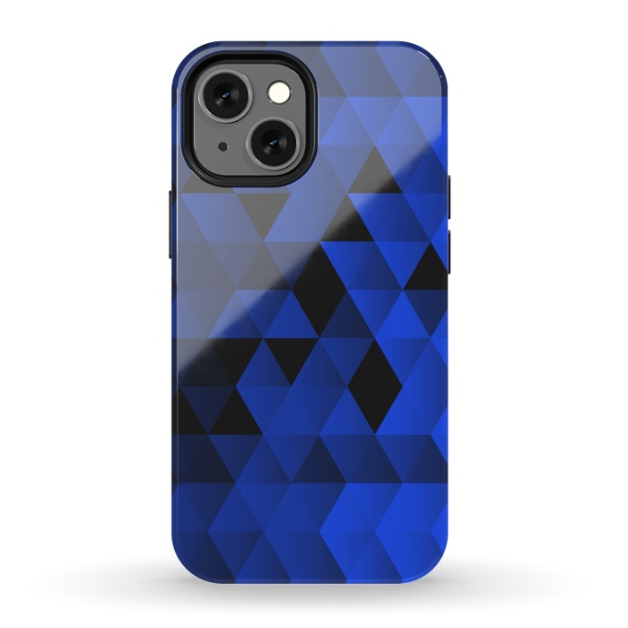 iPhone 13 mini StrongFit Triangles Wave by Sitchko