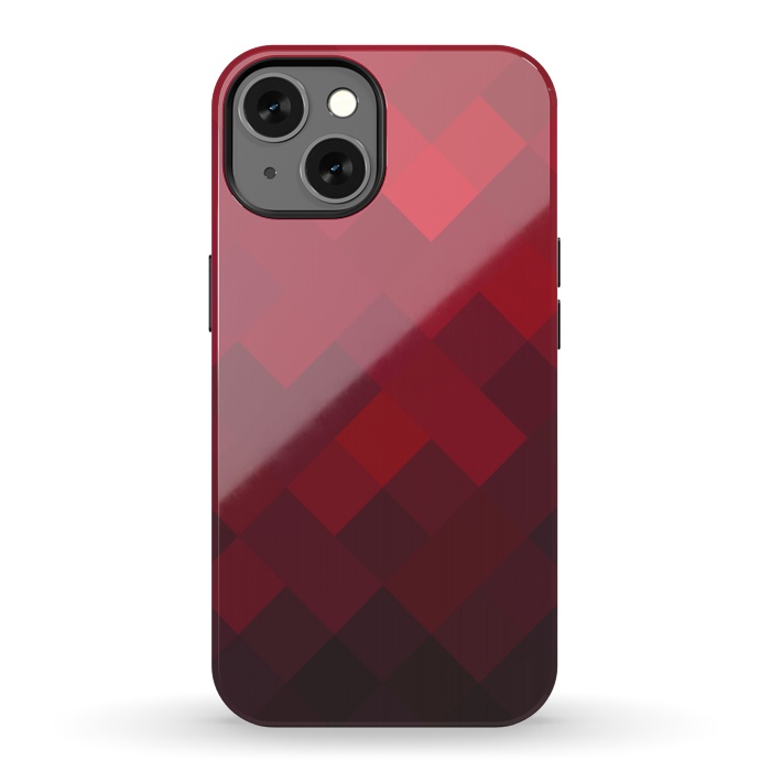 iPhone 13 StrongFit Red Underground by Sitchko