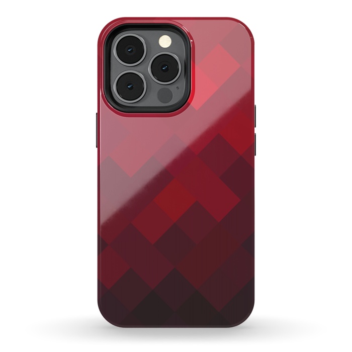 iPhone 13 pro StrongFit Red Underground by Sitchko