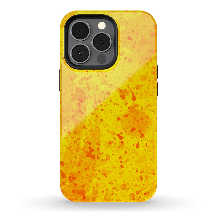iPhone 13 pro StrongFit Lava by Sitchko