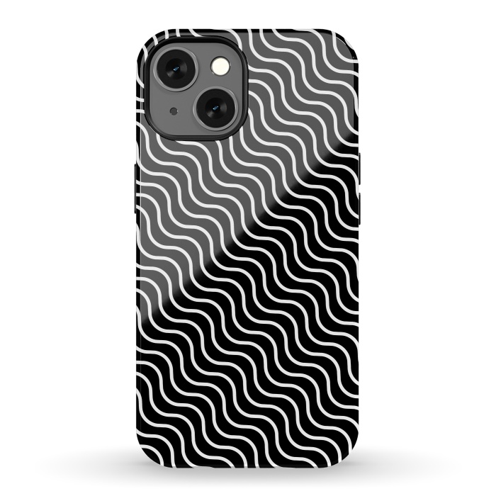 iPhone 13 StrongFit Illusion Waves by Sitchko