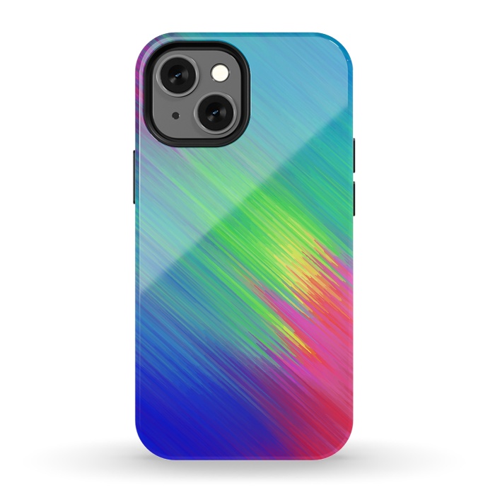 iPhone 13 mini StrongFit Colorful Movement by Sitchko