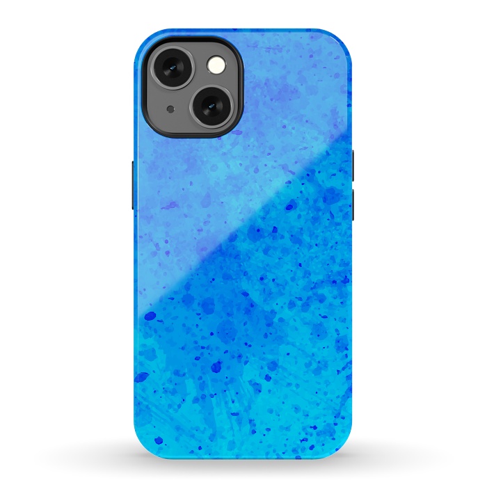 iPhone 13 StrongFit Blue Chaos by Sitchko