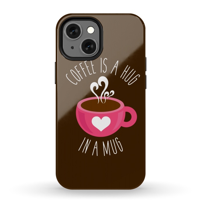 iPhone 13 mini StrongFit Coffee Love by Dhruv Narelia