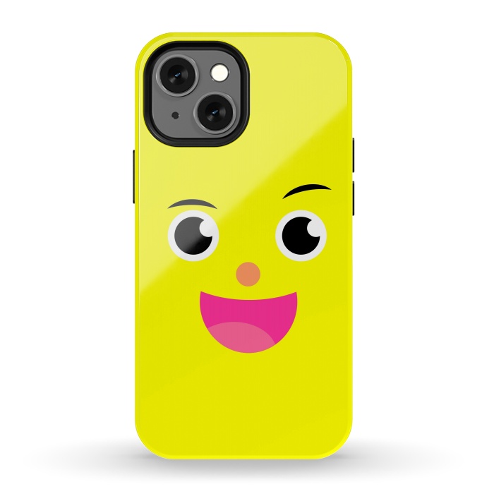 iPhone 13 mini StrongFit Happy Vibes by Dhruv Narelia