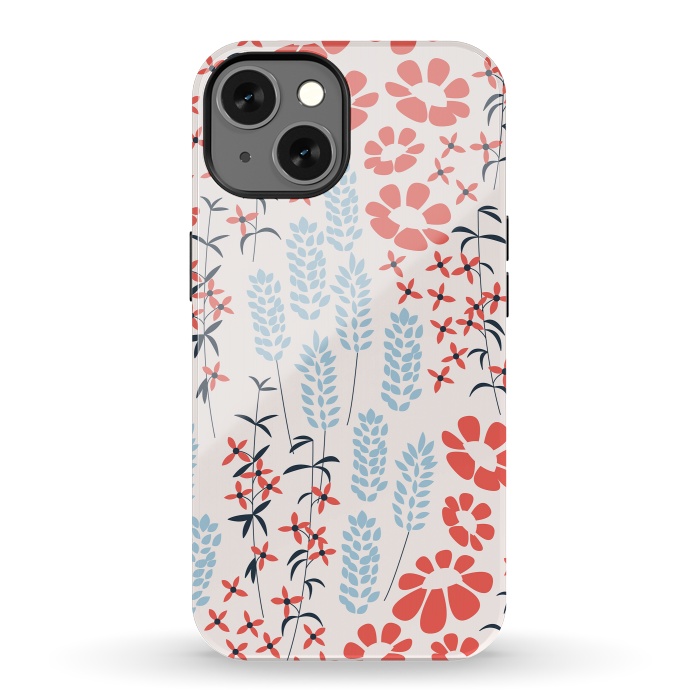 iPhone 13 StrongFit Spring Garden Beige by Jelena Obradovic
