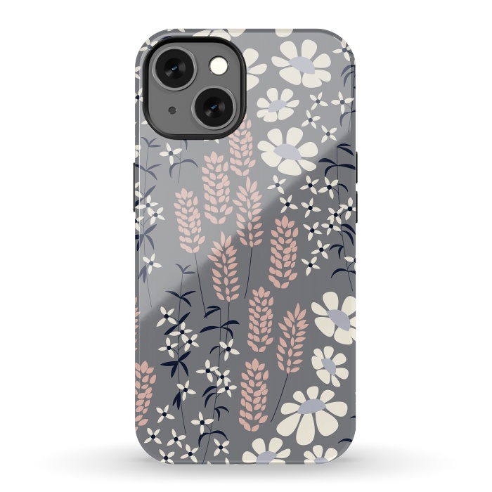 iPhone 13 StrongFit Spring Garden Gray by Jelena Obradovic