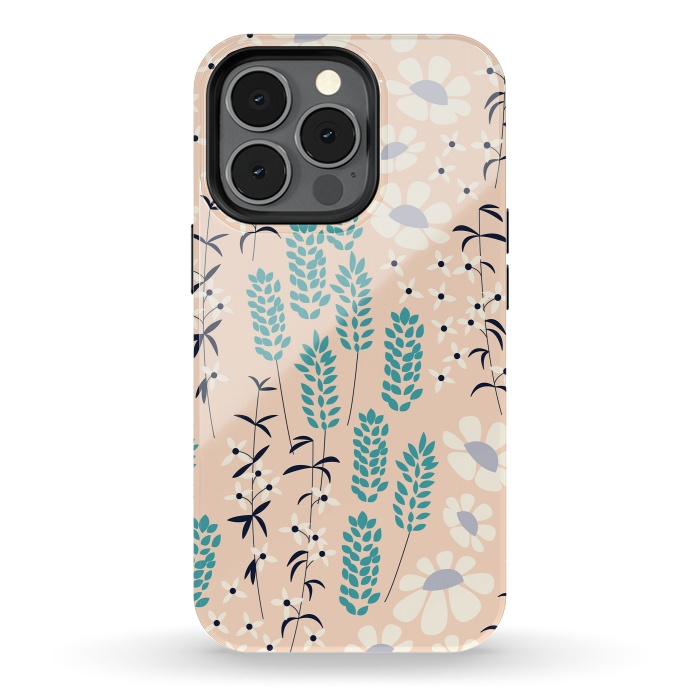 iPhone 13 pro StrongFit Spring Garden Pink by Jelena Obradovic