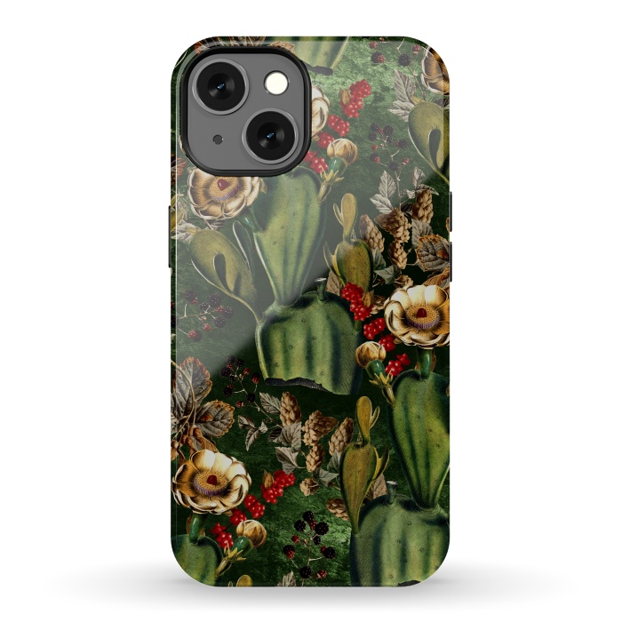 iPhone 13 StrongFit Desert Garden by Burcu Korkmazyurek