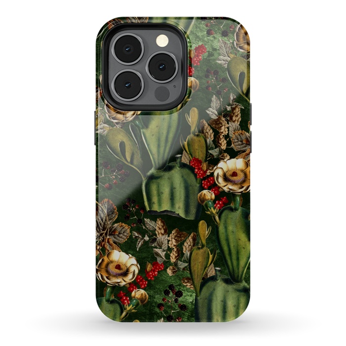 iPhone 13 pro StrongFit Desert Garden by Burcu Korkmazyurek