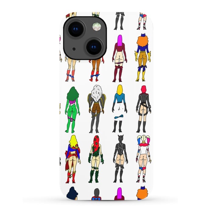iPhone 13 SlimFit Superhero Butts - Girls by Notsniw