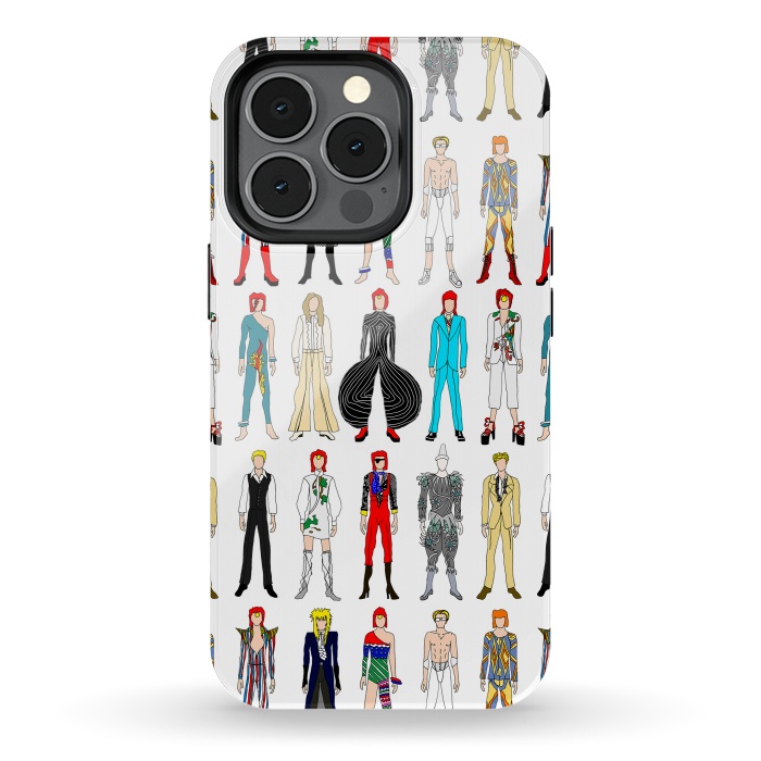 iPhone 13 pro StrongFit Starman Bowie Ziggy by Notsniw