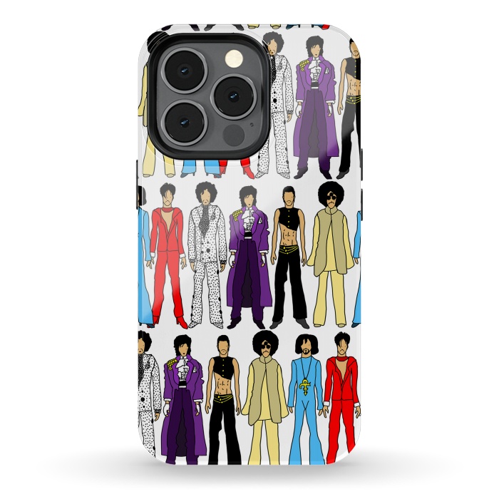iPhone 13 pro StrongFit Purple Prince by Notsniw