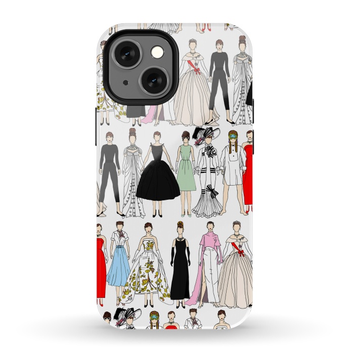iPhone 13 mini StrongFit Audrey Hepburn by Notsniw
