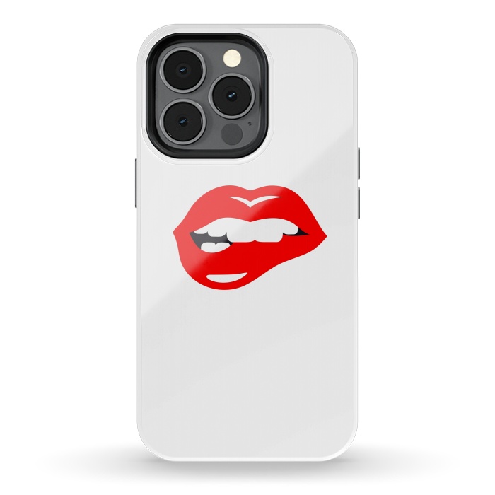 iPhone 13 pro StrongFit Lip bite by Dhruv Narelia