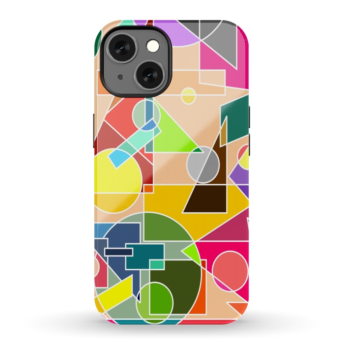 iPhone 13 StrongFit Geometrical shapes by Dhruv Narelia