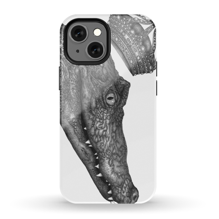 iPhone 13 mini StrongFit The Alligator King by ECMazur 