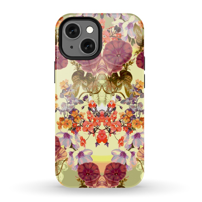 iPhone 13 mini StrongFit Dainty Garden by Zala Farah