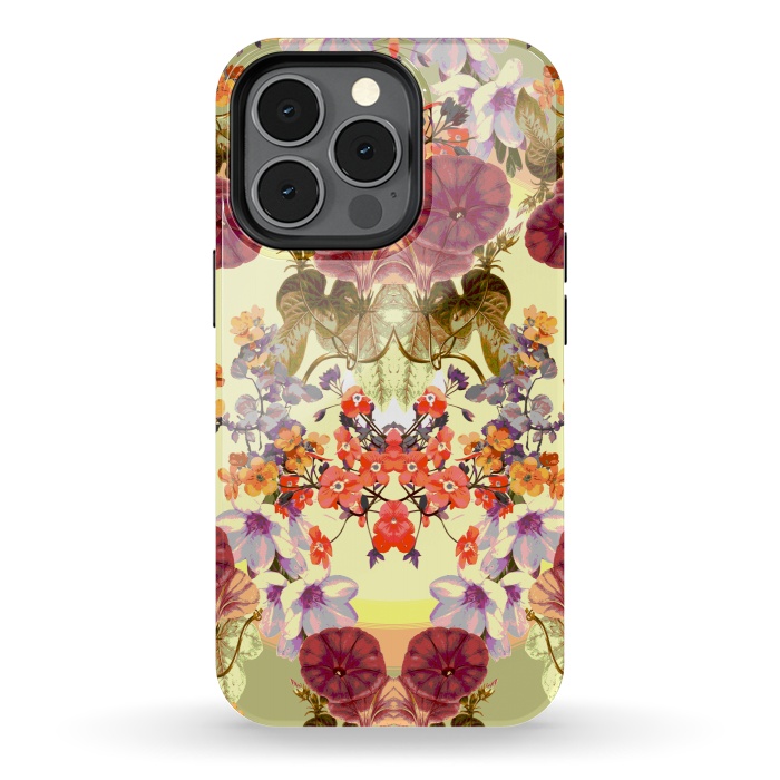 iPhone 13 pro StrongFit Dainty Garden by Zala Farah