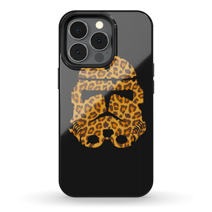 iPhone 13 pro StrongFit Leopard StormTrooper by Sitchko