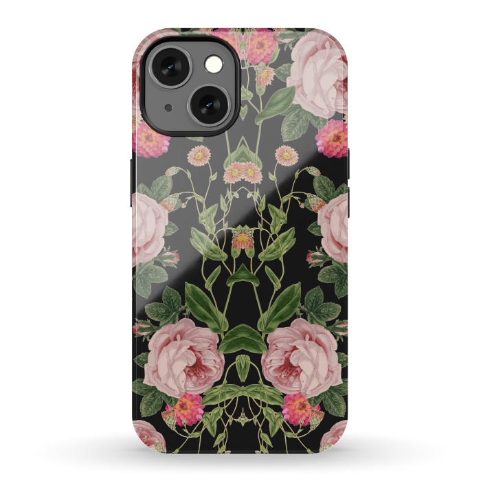 iPhone 13 StrongFit Floral Tunes by Zala Farah