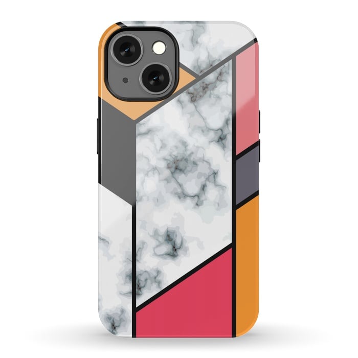 iPhone 13 StrongFit Marble Geometry 012 by Jelena Obradovic