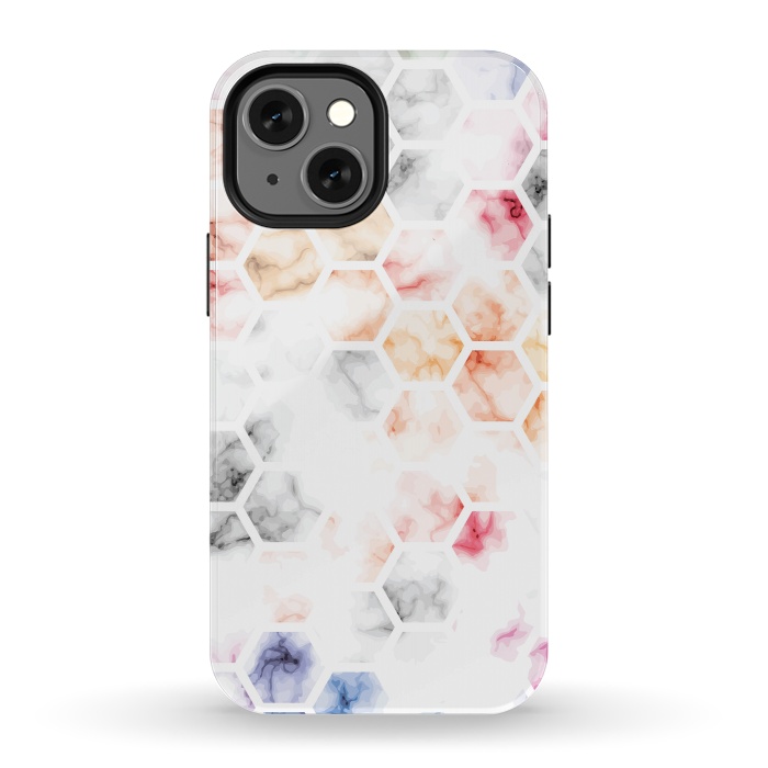 iPhone 13 mini StrongFit Marble Geometry 014 by Jelena Obradovic