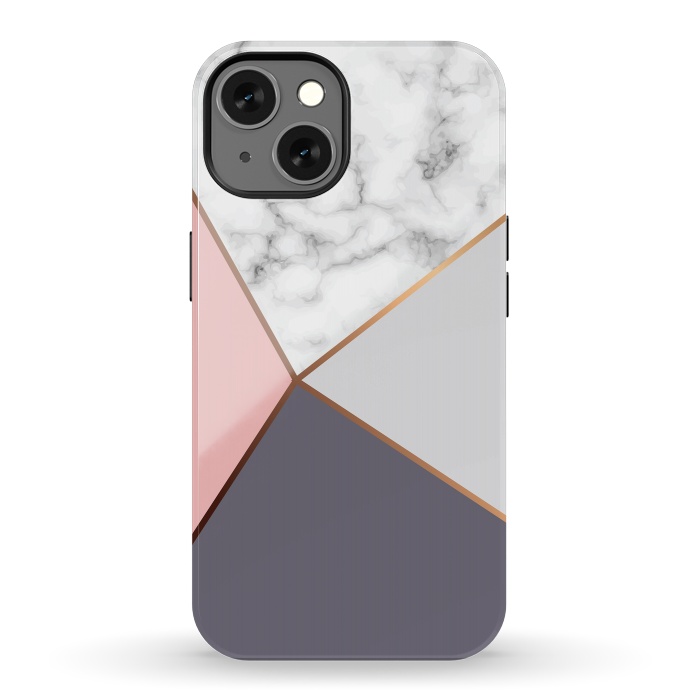iPhone 13 StrongFit Marble Geometry 016 by Jelena Obradovic
