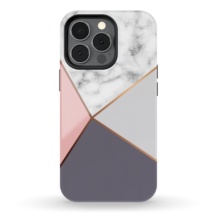 iPhone 13 pro StrongFit Marble Geometry 016 by Jelena Obradovic