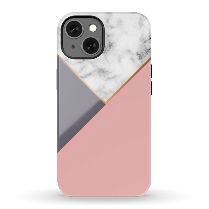 iPhone 13 StrongFit Marble Geometry 017 by Jelena Obradovic
