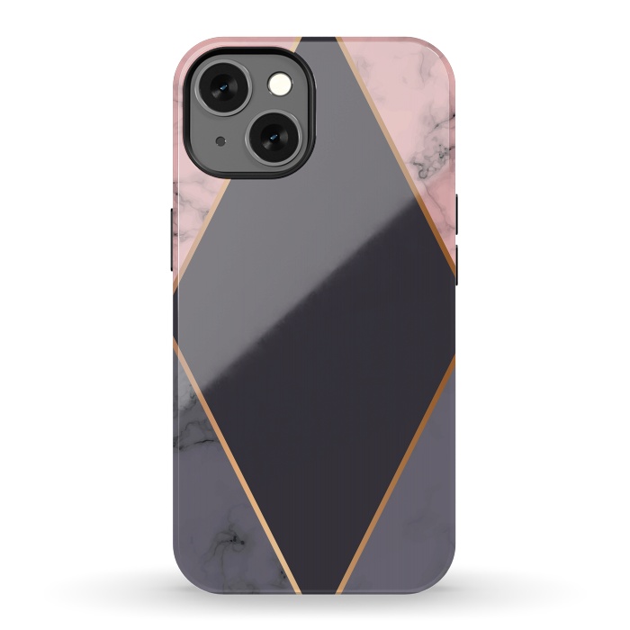 iPhone 13 StrongFit Marble Geometry 018 by Jelena Obradovic