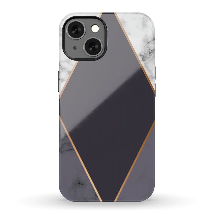 iPhone 13 StrongFit Marble Geometry 019 by Jelena Obradovic