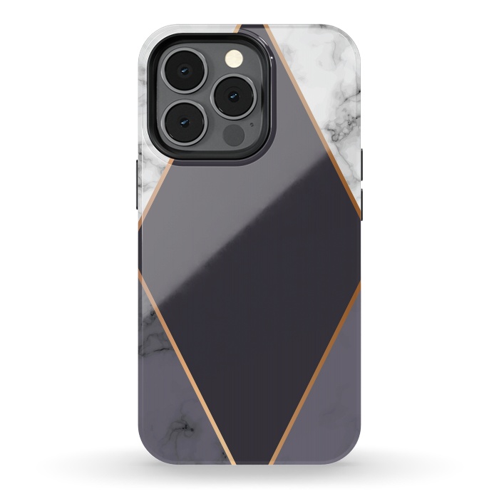 iPhone 13 pro StrongFit Marble Geometry 019 by Jelena Obradovic