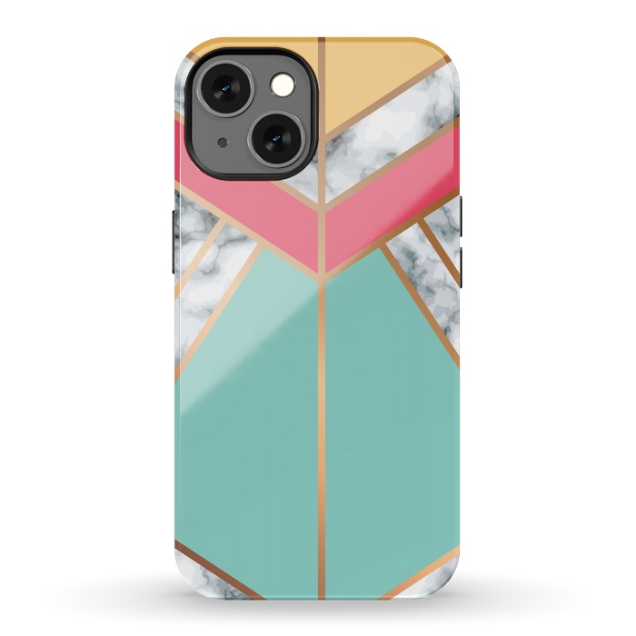 iPhone 13 StrongFit Marble Geometry 020 by Jelena Obradovic
