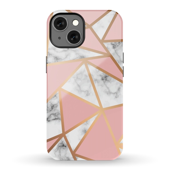 iPhone 13 StrongFit Marble Geometry 022 by Jelena Obradovic