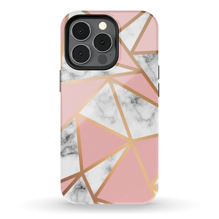 iPhone 13 pro StrongFit Marble Geometry 022 by Jelena Obradovic