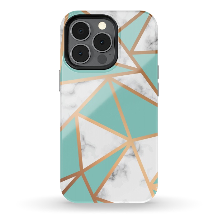 iPhone 13 pro StrongFit Marble Geometry 023 by Jelena Obradovic