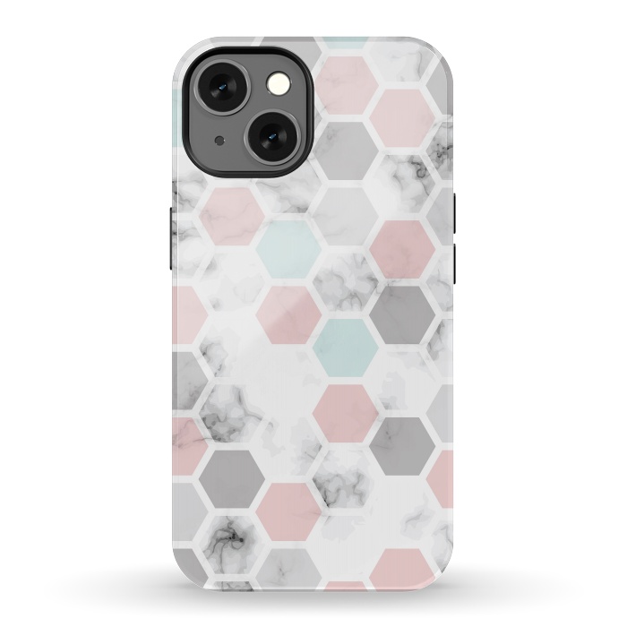 iPhone 13 StrongFit Marble Geometry 024 by Jelena Obradovic