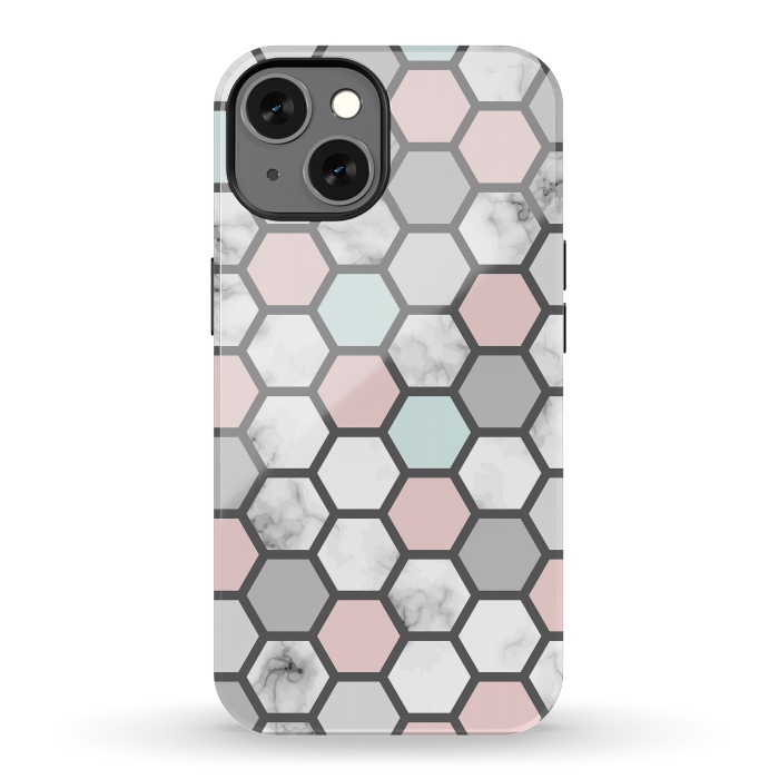 iPhone 13 StrongFit Marble Geometry 026 by Jelena Obradovic