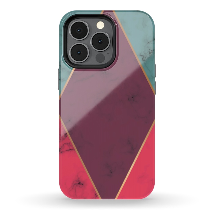 iPhone 13 pro StrongFit Marble Geometry 032 by Jelena Obradovic