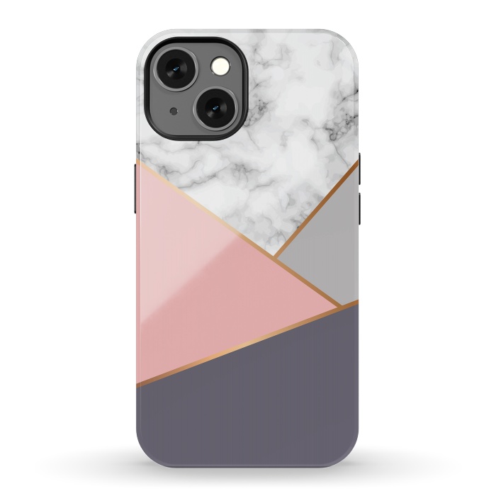 iPhone 13 StrongFit Marble Geometry 033 by Jelena Obradovic