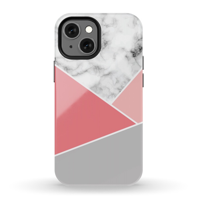 iPhone 13 mini StrongFit Marble Geometry 034 by Jelena Obradovic