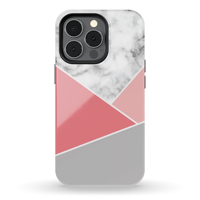 iPhone 13 pro StrongFit Marble Geometry 034 by Jelena Obradovic
