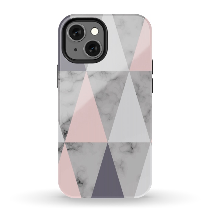 iPhone 13 mini StrongFit Marble Geometry 038 by Jelena Obradovic