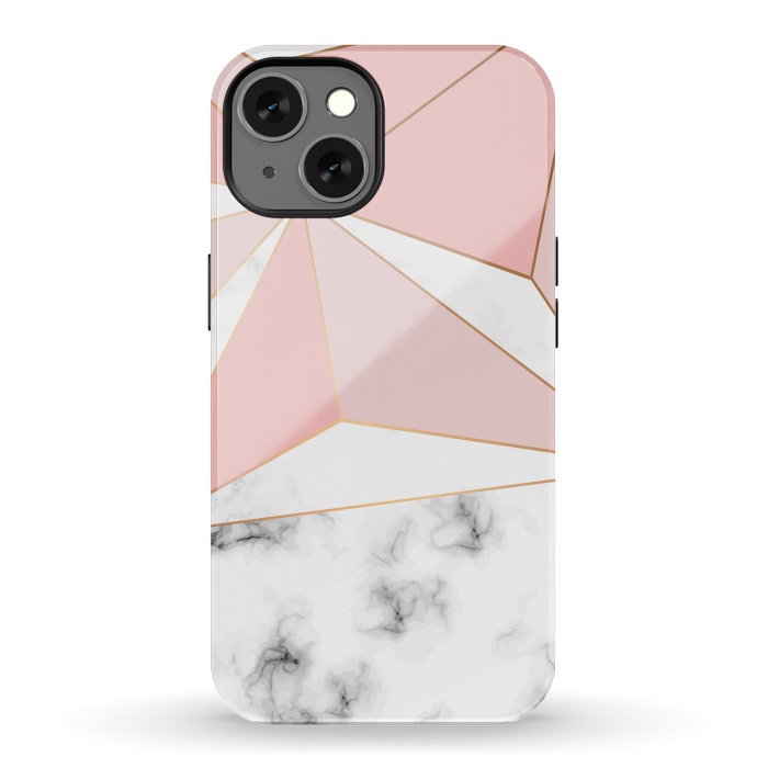 iPhone 13 StrongFit Marble Geometry 042 by Jelena Obradovic