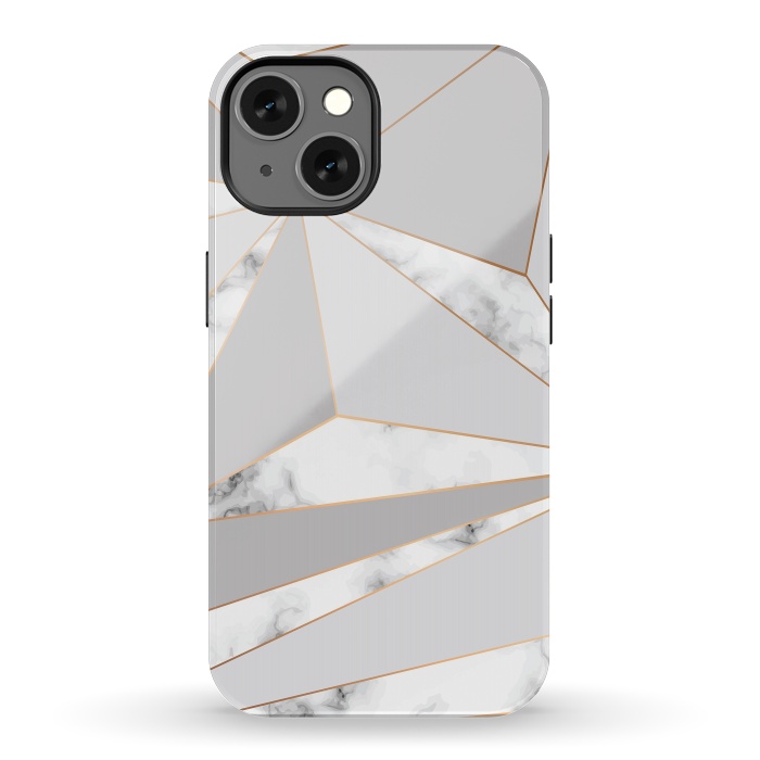 iPhone 13 StrongFit Marble Geometry 044 by Jelena Obradovic