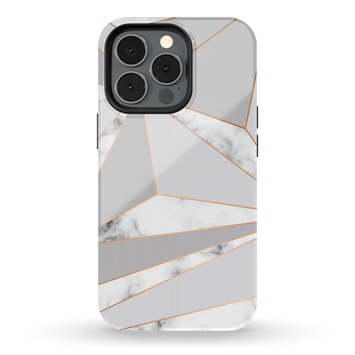 iPhone 13 pro StrongFit Marble Geometry 044 by Jelena Obradovic