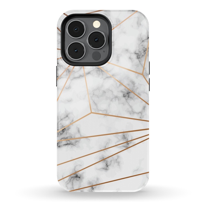 iPhone 13 pro StrongFit Marble Geometry 046 by Jelena Obradovic