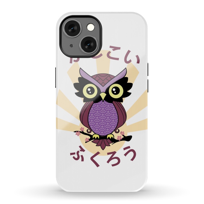 iPhone 13 StrongFit Wise owl by Laura Nagel